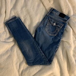 True Religion super skinny jeans